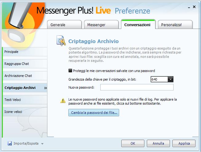 Immagine di Messenger Plus Aggiornato a Luglio 2009 4.82